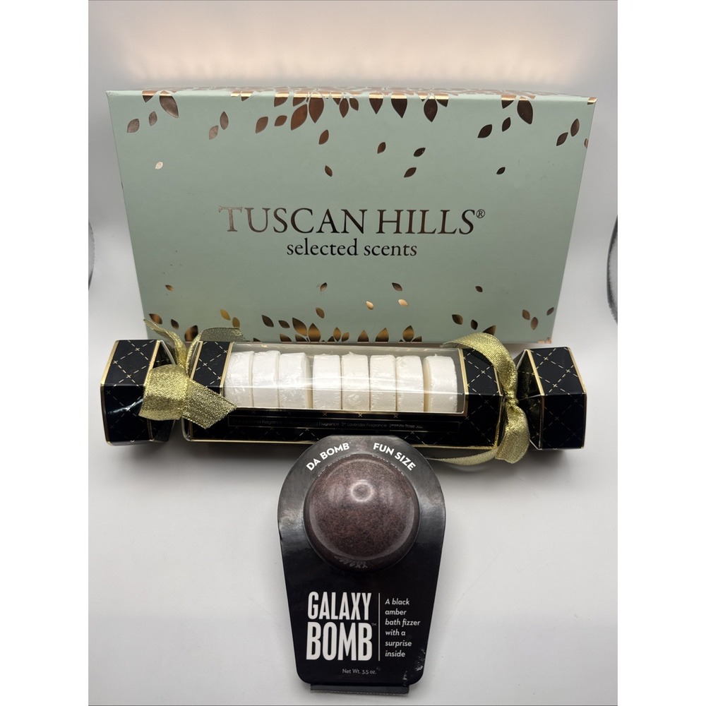 Mint Lover Spa Gift Set Lovery Shower Steamers & Tuscan Hills Body Care